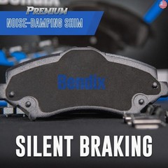 Bendix Premium SBM375 Semi-Metallic Front Brake Pads for Ford E-150 Econoline