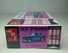 AMT Scale Stars 1932 ’32 Ford V-8 Coupe 1/32 Scale Model Kit AMT1181/12 SEALED