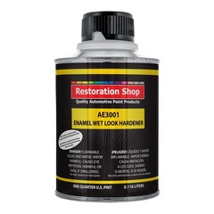Restoration Shop AE3001 Acrylic Enamel Hardener 1/4 Pint Wet Look High Gloss