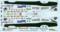 Slixx 1372 Akron Arlen Duster P/S 1/25 waterslide decal