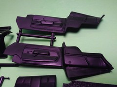 1967 mustang gt 350 1/25 caroll shelby bucket seats dash door panels interior