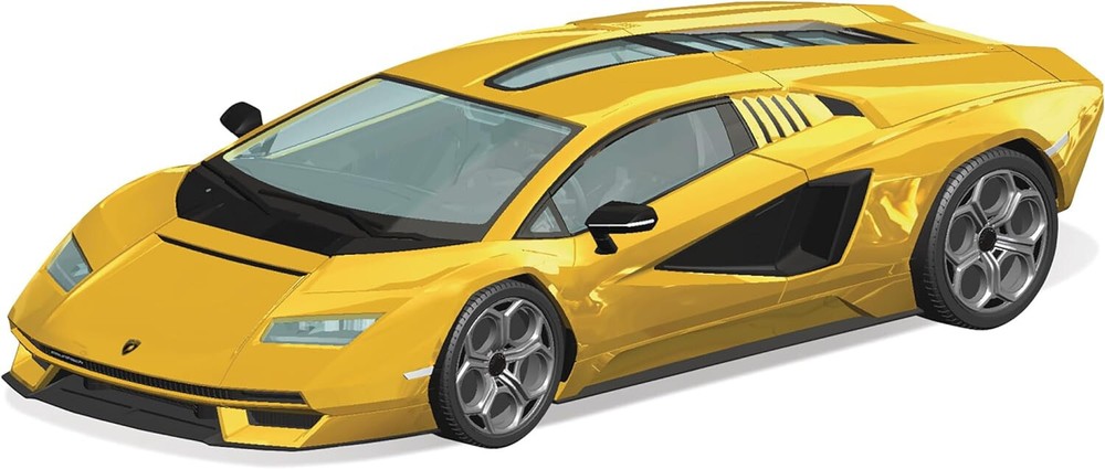 Aoshima 1/32 THE SNAP KIT SERIES Lamborghini Countach LPI 800-4 Yellow 19-C
