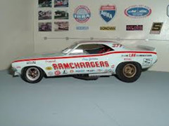 Larry Goldstein Dodge Ramchargers Decals NHRA Drag 1/24th -1/25th