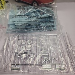 Amt #6080 1/25 1972 Chevrolet Corvette Lt-1 Convertible Molded Blue
