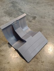 3D Printed 1/25 Prefabricated Wheel Tubs For Drag Pro-Street Street Machine.