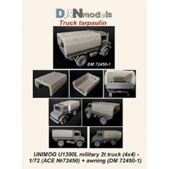 Dan Models 72450 Scale 1:72 UNIMOG U1300L Miltary 2t truck (ACE 72450)+model kit