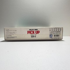 Aoshima #01285 Toyota Hilux 4×4 Double Cab SSR-X Pickup Plastic Kit Open Box