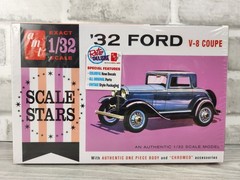 AMT 1932 ’32 Ford V-8 Coupe1/32 Scale Plastic Model Kit AMT1181/12