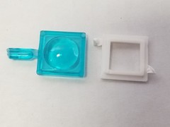 1977 Ford Van CUSTOM BLUE ROOF VENT from AMT 1:25 Model Kit 1977 Econoline