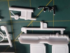 66 1966 Mustang 1/24 Carrol Shelby GT 350H Hertz Interior Tub Bucket Seat Dash