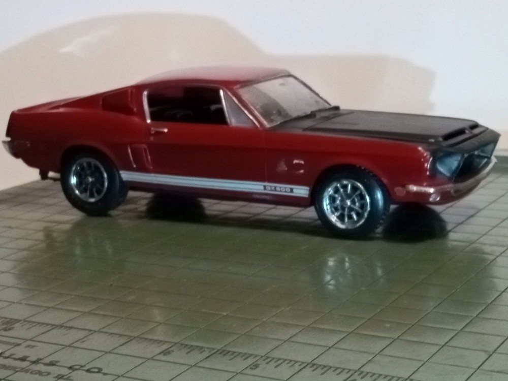 Built AMT 1967 Shelby GT350 1/25
