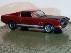 Built AMT 1967 Shelby GT350 1/25