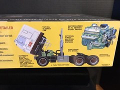 AMT 1230/06 GMC ASTRO 95 MILLER HIGH LIFE TRUCK TRACTOR MODEL KIT-NIB-1/25 SCALE