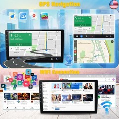 AWESAFE 4 Core 64GB Android 13 Car Stereo for Ford F150 2009 2010 2011 2012, 9