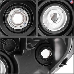 DNA MOTORING Right OE Style LED DRL Headlight Compatible with 2015-2016 Honda