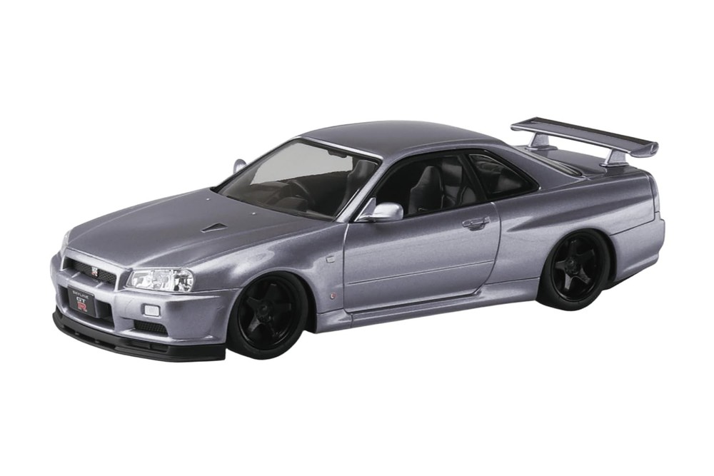 AOSHIMA Snap Kit No.12CU-AS for Nissan R34 Skyline GT-R