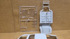CHEVY Monte Carlo Stock Car BODY CHASSIS HOOD & MORE 1:25 AMT model kit PARTS