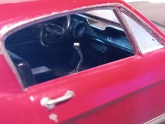 Built AMT 1967 Shelby GT350 1/25