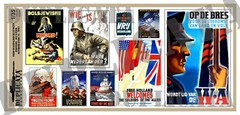 Diorama – 1/35 Propaganda Posters, Occupied Netherlands #2, Various Sizes – WW2