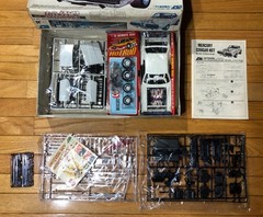 USA MERCURY COUGAR HOT ROD 1/20 MODEL KIT ARII VINTAGE