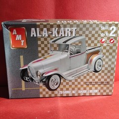 Chrome Exhaust Ala-Kart Hot Rod 1:25 scale model car part AMT