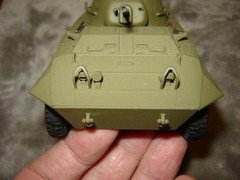 Built Military Vehicles 6 & 10 wheel Both Painted & Built Excellent Detail 1/72
