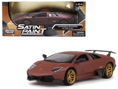 Motormax 79503BR Lamborghini Murcielago LP 670-4 SV Matte Brown 1/24