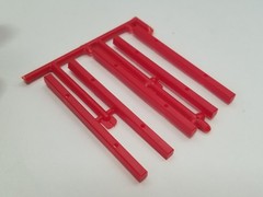 RC Cola & Beer Wagon BEAMS for BED FLOOR for Monogram Revell 1:24 Model Kit