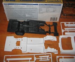 Revell Custom Cadillac Lowrider 1/25 Kit # 85-2864 Unbuilt 2006 Issue