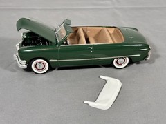 1/24 Scale 1949 Ford Convertible 1950 Expertly Built Gorgeous Model Car 1/25