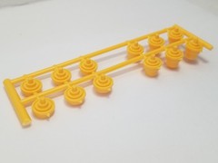 D8H Caterpillar Bulldozer (6) TRACK ROLLERS for AMT 1:25 Model Kit