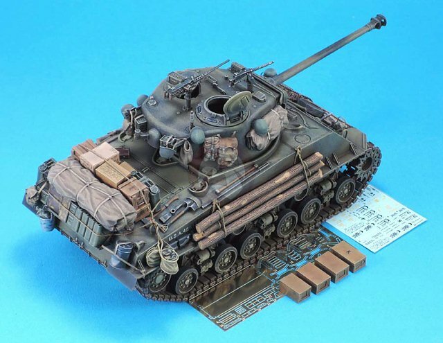 Legend 1/35 M4A3E8 ‘Easy Eight’ Sherman “Fury” 1945 Update WWII (w/Decal) LF1300