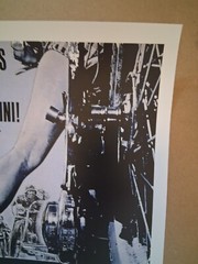 Very cool vintage 1960’s BORN LOSERS biker movie poster 30 yr old reprint GREAT