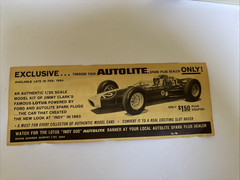 AMT 1964 Ford Falcon Sprint Vintage Conv Kit 5114-150 unbuilt
