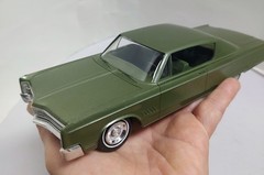 RARE Vintage 1968 Chrysler 300 H.T. 2 Door Dealer Promo Model Car Meadow Green