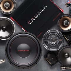 Crunch PX 1000.4 4 Channel 1000 Watt Amp A B Class Car Truck Motor Vehicle