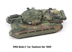 S-Model 1/72 Australia Matilda II “Frog” Flamethrower Tank Finished Model#PP0032