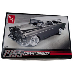 Round 2 AMT 1955 Chevy Nomad 1/25 Model Kit AMT-637 Open Box