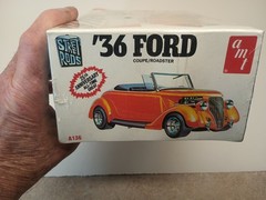 AMT 1936 FORD Coupe/Roadster MODEL CAR KIT Sealed Vintage