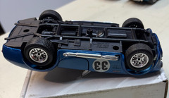 Revell Shelby Cobra 427 Racing 1/24 Blue/ White Stripes #33 with side pipes