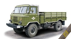 GAZ-66B Soviet 4×4 2t truck for airborne (Plastic model kit) 1/72 ACE 72186