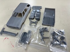 SMH Resins 80 Malibu wagon 3D 1/25 body