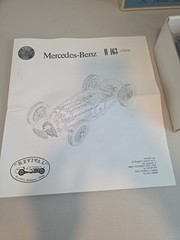 REVIVAL MERCEDES BENZ W163 1939 1/20 Le “Grand Prix” Metal Car Kit model
