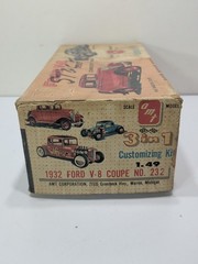 ✨VINTAGE✨ 1960 Issue AMT 232 1932 Ford Deuce Coupe 32 Ford – Model Car Kit