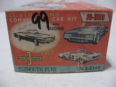 Empty Box Only – Jo-Han 1962 Plymouth Fury Convertible Model Kit #5362-E:149