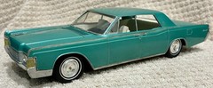 Vintage 1968 AMT Annual Screw Chassis 1968 Lincoln Continental. Old Build. Offer