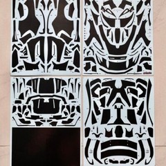 S.K. Decals 1:24 Scale SK24111 McLaren SENNA Carbon Theme Decal Sheet for Tamiya