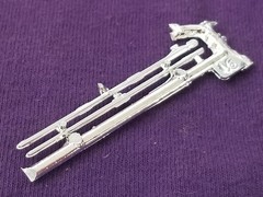 56 Chevrolet 150 & 210 FRONT FENDER TRIM for Atlantis Revell 1:25 Model Kit 1956