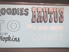 Brutus 65 GTO AWB 1/25th Decal from Fremont Racing Specialties