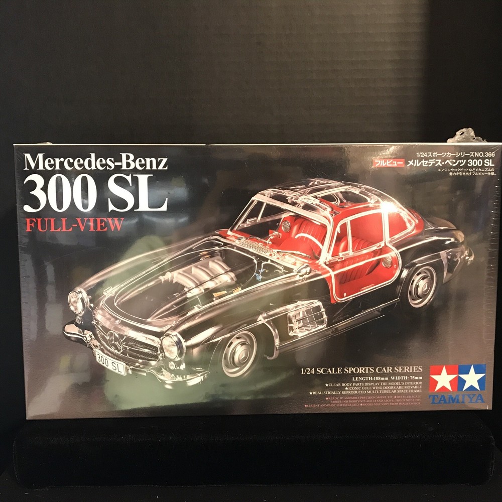 TAMIYA 24366 MERCEDES BENZ 300 SL FULL VIEW MODEL KIT-NIB-1/24 SCALE